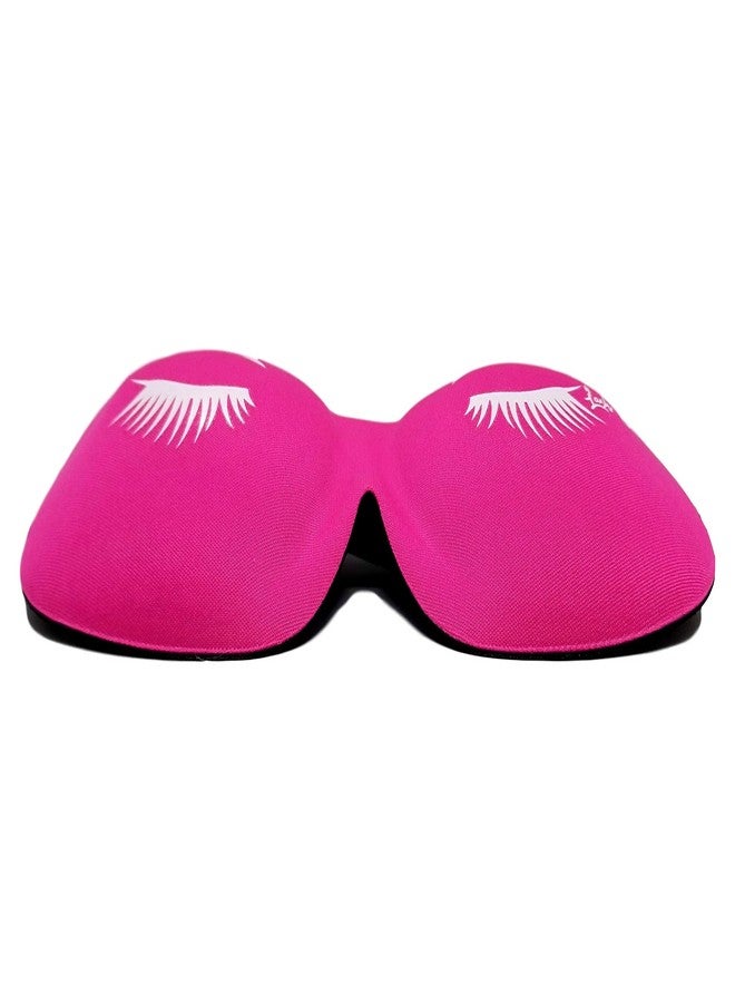 MBsupply Sleep Eye Mask 3D Contoured Blackout Soft Eye Cover Blindfold with Adjustable Strap. Light Blocking Mask with Deep Contour Protects Eyelashes and Extensions While Sleeping. - Image 3